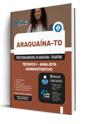 Apostila Prefeitura de Araguaína-TO 2026 - Técnico I - Analista Administrativo - Imagem 2