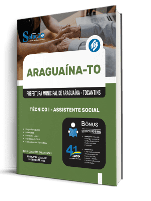 Apostila Prefeitura de Araguaína-TO 2026 - Técnico I - Assistente Social - Imagem 2