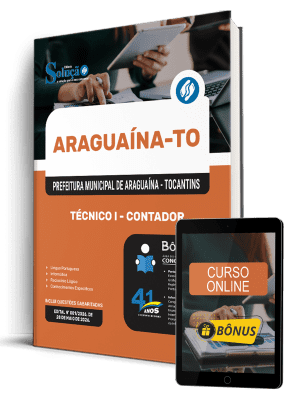 Apostila Prefeitura de Araguaína-TO 2026 - Técnico I - Contador - Imagem 1