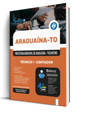 Apostila Prefeitura de Araguaína-TO 2026 - Técnico I - Contador - Imagem 2