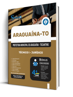 Apostila Prefeitura de Araguaína-TO 2026 - Técnico I - Jurídico - Imagem 2