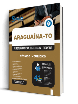Apostila Prefeitura de Araguaína-TO 2026 - Técnico I - Jurídico - Imagem 2