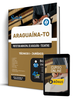 Apostila Prefeitura de Araguaína-TO 2026 - Técnico I - Jurídico - Imagem 1