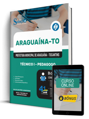 Apostila Prefeitura de Araguaína-TO 2026 - Técnico I - Pedagogo - Imagem 1