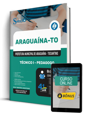 Apostila Prefeitura de Araguaína-TO 2026 - Técnico I - Pedagogo - Imagem 1