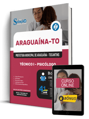 Apostila Prefeitura de Araguaína-TO 2026 - Técnico I - Psicólogo - Imagem 1