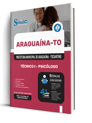 Apostila Prefeitura de Araguaína-TO 2026 - Técnico I - Psicólogo - Imagem 2