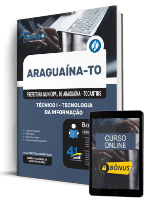 Apostila Prefeitura de Araguaína-TO 2026 - Técnico I - Tecnologia da Informação - Imagem 1
