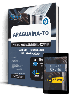Apostila Prefeitura de Araguaína-TO 2026 - Técnico I - Tecnologia da Informação - Imagem 1
