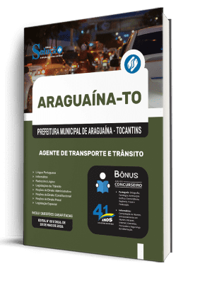 Apostila Prefeitura de Araguaína-TO 2026 - Agente de Transporte e Trânsito - Imagem 2