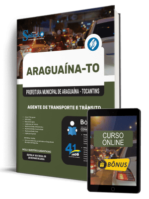 Apostila Prefeitura de Araguaína-TO 2026 - Agente de Transporte e Trânsito - Imagem 1