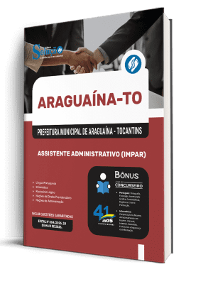 Apostila Prefeitura de Araguaína-TO 2026 - Assistente Administrativo (IMPAR) - Imagem 2
