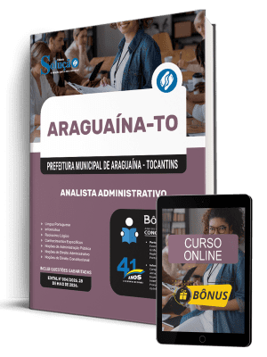 Apostila Prefeitura de Araguaína-TO 2026 - Analista Administrativo - Imagem 1