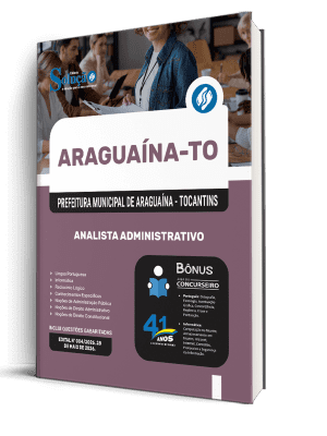 Apostila Prefeitura de Araguaína-TO 2026 - Analista Administrativo - Imagem 2