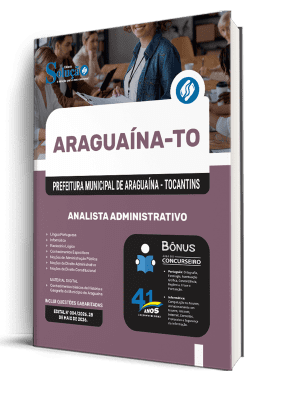Apostila Prefeitura de Araguaína-TO 2026 - Analista Administrativo - Imagem 2