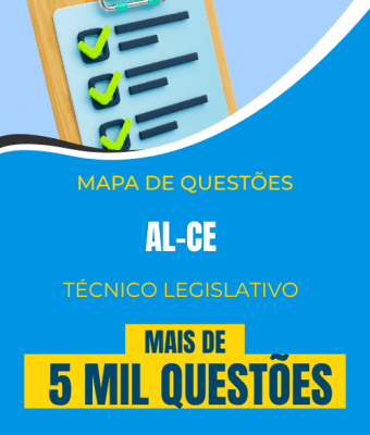 Mapa de Questões Online - AL-CE - Técnico Legislativo - 5 Mil Questões - Imagem 1