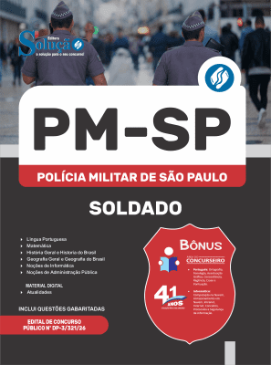 Apostila PM-SP 2026 - Soldado - Imagem 3