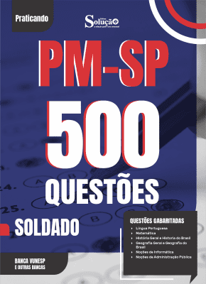Caderno de Questões PM-SP - Soldado - 500 Questões Gabaritadas - Imagem 2