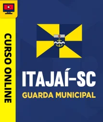 Capa Curso Prefeitura de Itajaí - SC 2026 - Guarda Municipal