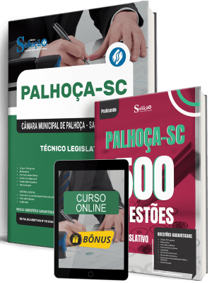 Combo Câmara de Palhoça-SC 2026 - Técnico Legislativo - Imagem 1