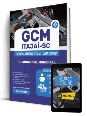 Apostila Prefeitura de Itajaí-SC 2026 - Guarda Municipal - Imagem 1