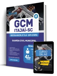 Capa Apostila Prefeitura de Itajaí-SC 2026 - Guarda Municipal
