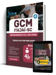 Capa Apostila Prefeitura de Itajaí-SC 2026 - Técnico em Contabilidade