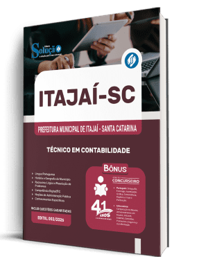 Apostila Prefeitura de Itajaí-SC 2026 - Técnico em Contabilidade - Imagem 2