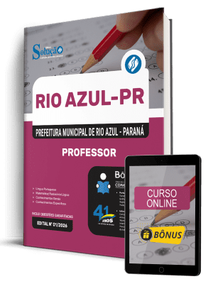 Apostila Prefeitura de Rio Azul-PR 2026 - Professor - Imagem 1