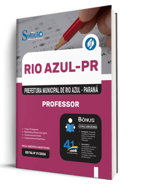 Apostila Prefeitura de Rio Azul-PR 2026 - Professor - Imagem 2