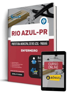 Apostila Prefeitura de Rio Azul-PR 2026 - Enfermeiro - Imagem 1