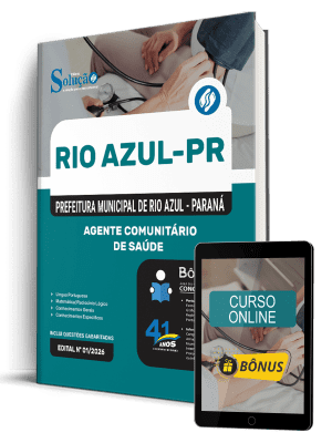 Apostila Prefeitura de Rio Azul-PR 2026 - Agente Comunitário de Saúde - Imagem 1