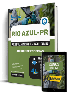 Apostila Prefeitura de Rio Azul-PR 2026 - Agente de Endemias - Imagem 1