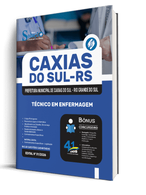 Apostila Prefeitura de Caxias do Sul-RS 2026 - Técnico em Enfermagem - Imagem 2