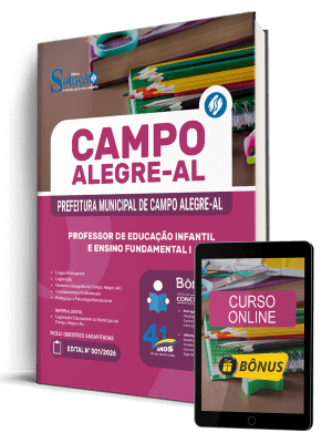 Apostila Prefeitura de Campo Alegre-AL 2026 - Professor de Educação Infantil e Ensino Fundamental I - Imagem 1
