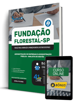 Apostila Fundação Florestal 2026 - Analista de Gestão - Administração de Empresas e Administração Pública - Imagem 1