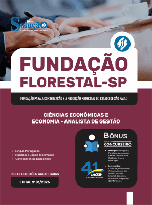 Apostila Fundação Florestal 2026 - Analista de Gestão - Ciências Econômicas e Economia - Imagem 3