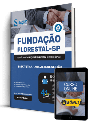 Apostila Fundação Florestal 2026 - Analista de Gestão - Estatística - Imagem 1