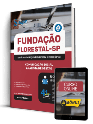 Apostila Fundação Florestal 2026 - Analista de Gestão - Comunicação Social - Imagem 1