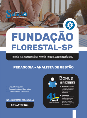 Apostila Fundação Florestal 2026 - Analista de Gestão - Pedagogia - Imagem 3