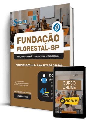 Apostila Fundação Florestal 2026 - Analista Ambiental - Ciências Sociais - Imagem 1