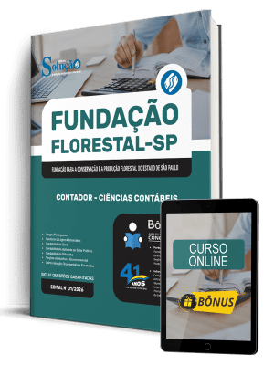 Apostila Fundação Florestal 2026 - Contador - Ciências Contábeis - Imagem 1