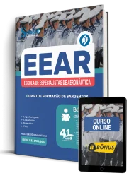 Capa Apostila EEAR 2026 - Curso de Formação de Sargentos