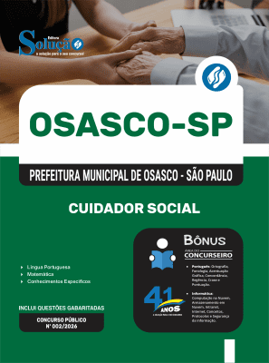Apostila Prefeitura de Osasco-SP 2026 - Cuidador Social - Imagem 3