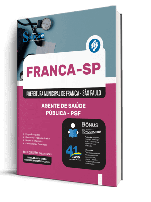Apostila Prefeitura de Franca-SP 2026 - Agente de Saúde Pública - PSF - Imagem 2
