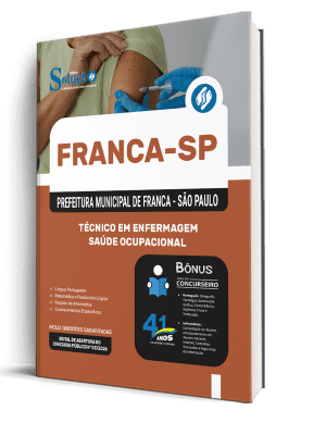 Apostila Prefeitura de Franca-SP 2026 - Técnico em Enfermagem - Saúde Ocupacional - Imagem 2