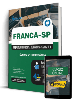Apostila Prefeitura de Franca-SP 2026 - Técnico em Informática - Imagem 1