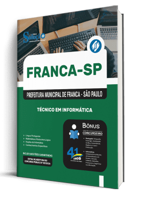 Apostila Prefeitura de Franca-SP 2026 - Técnico em Informática - Imagem 2
