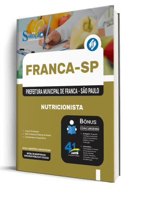 Apostila Prefeitura de Franca-SP 2026 - Nutricionista - Imagem 2