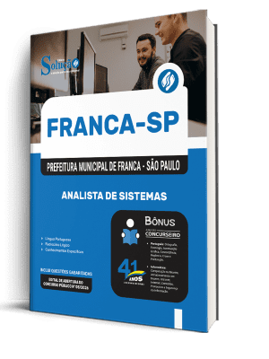Apostila Prefeitura de Franca-SP 2026 - Analista de Sistemas - Imagem 2